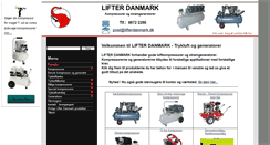 Desktop Screenshot of luftkompressor.dk